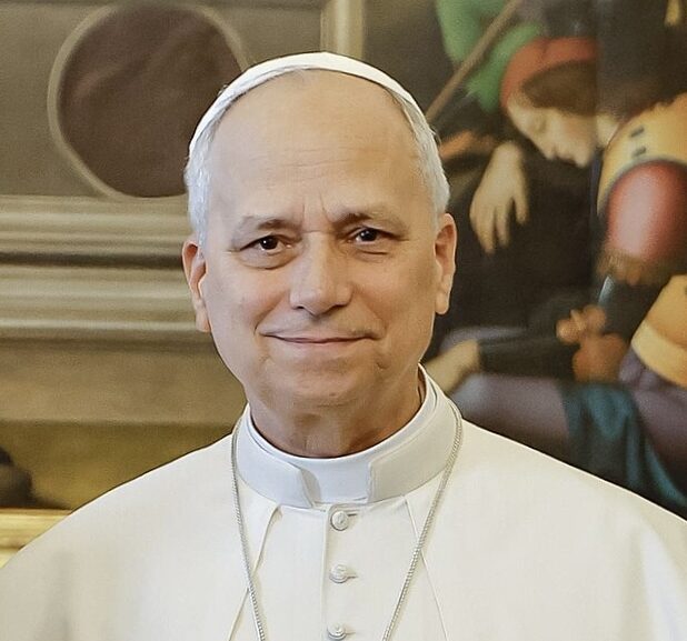 Le pape Léon XIV lors d’une audience au sein du palais apostolique, en octobre 2025.