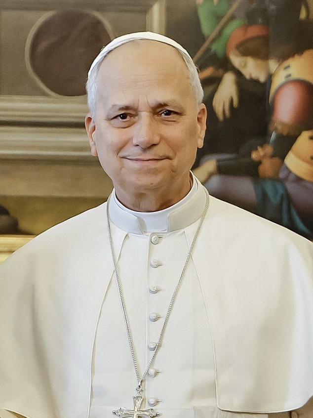 Le pape Léon XIV lors d’une audience au sein du palais apostolique, en octobre 2025.